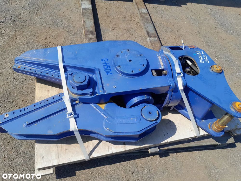 NOWE !!! Hydrauliczne wyburzeniowe obrotowe nożyce do cięcia złomu stali żelaza metalu fi 50mm fi65mm - 1