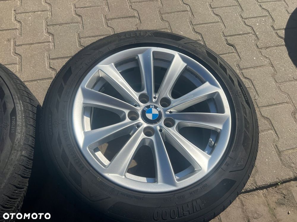 KOŁA FELGI ALU BMW F10 F11 17 5X120 ET30 ZIMA ZEETEX 225/55/17 225/55R17 - 5