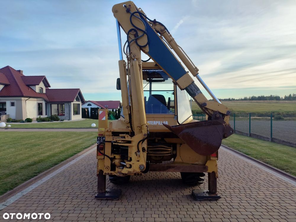 Caterpillar 428B , KOPARKO-ŁADOWARKA  , NOWE OPONY , Z FIRMY PAŃSTWOWEJ , STAN SUPER - 13
