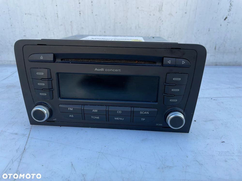 RADIO CD AUDI CONCERT 2DIN Z KODEM 8P0035186P - 1