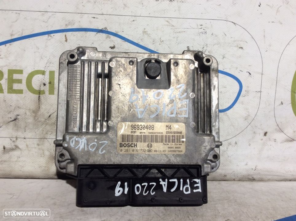 Centralina do motor Chevrolet Epica Ref. 0281016732 - 1