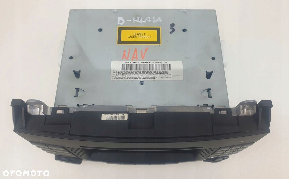 mercedes a w169 b w245 radio cd nawigacja comand ntg2 - 4