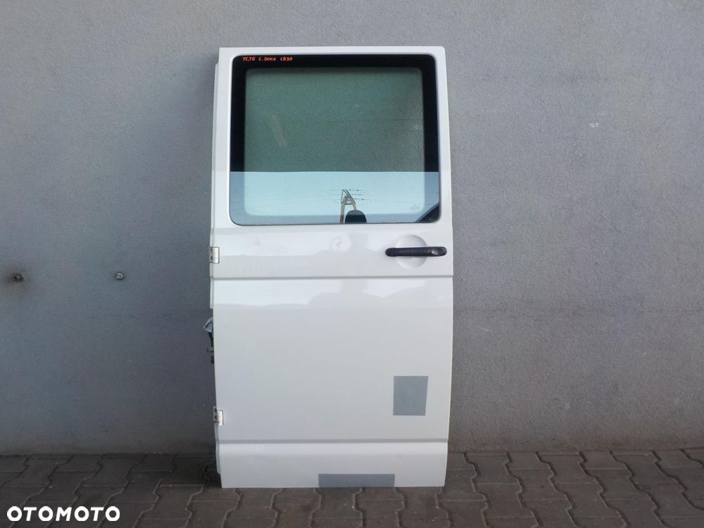 VW T5 T6 DOKA DUBELKABINA DRZWI TYŁ TYLNE LEWE KOMPLETNE - 1