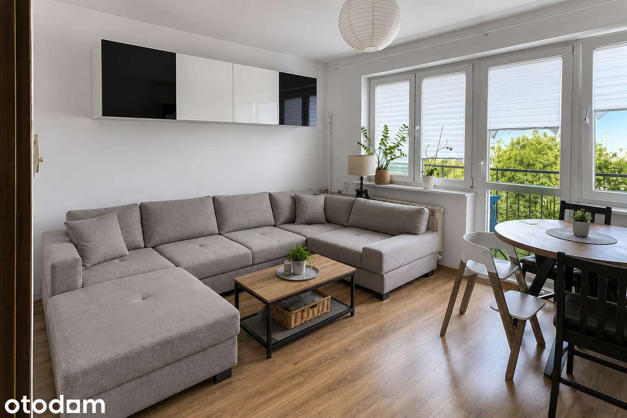 3-pokojowe mieszkanie w Legionowie | balkon, piwnica, osobna kuchnia