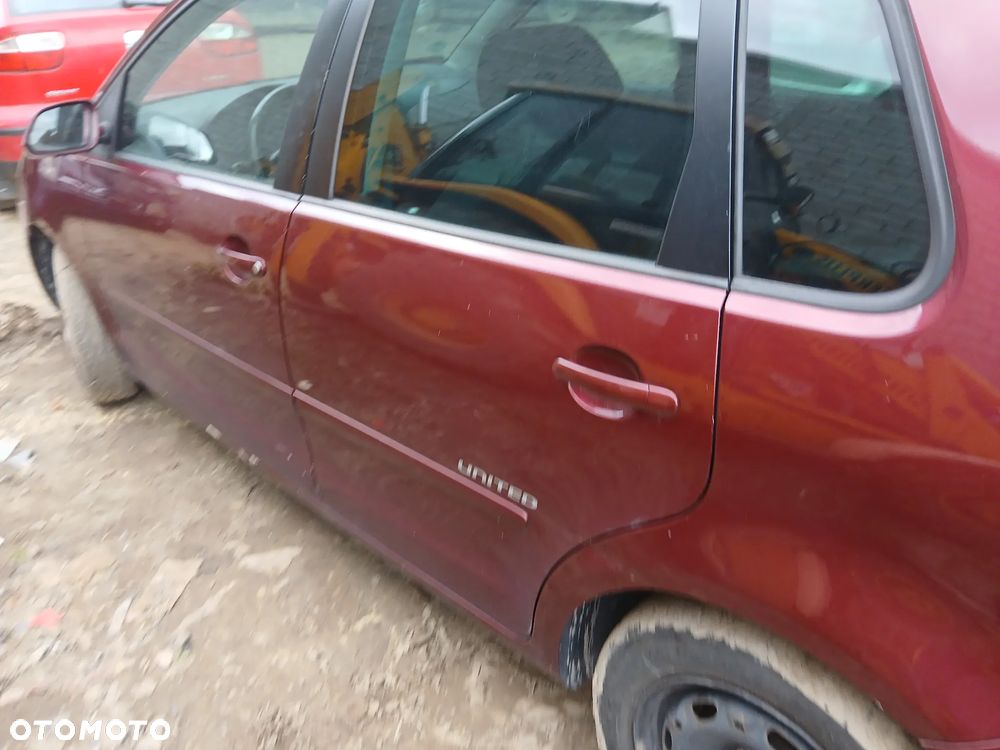 VOLKSWAGEN POLO 9N LIFT LC3R 5D maska pokrywa silnika klapa bagażnika zderzak lampa reflektor - 7