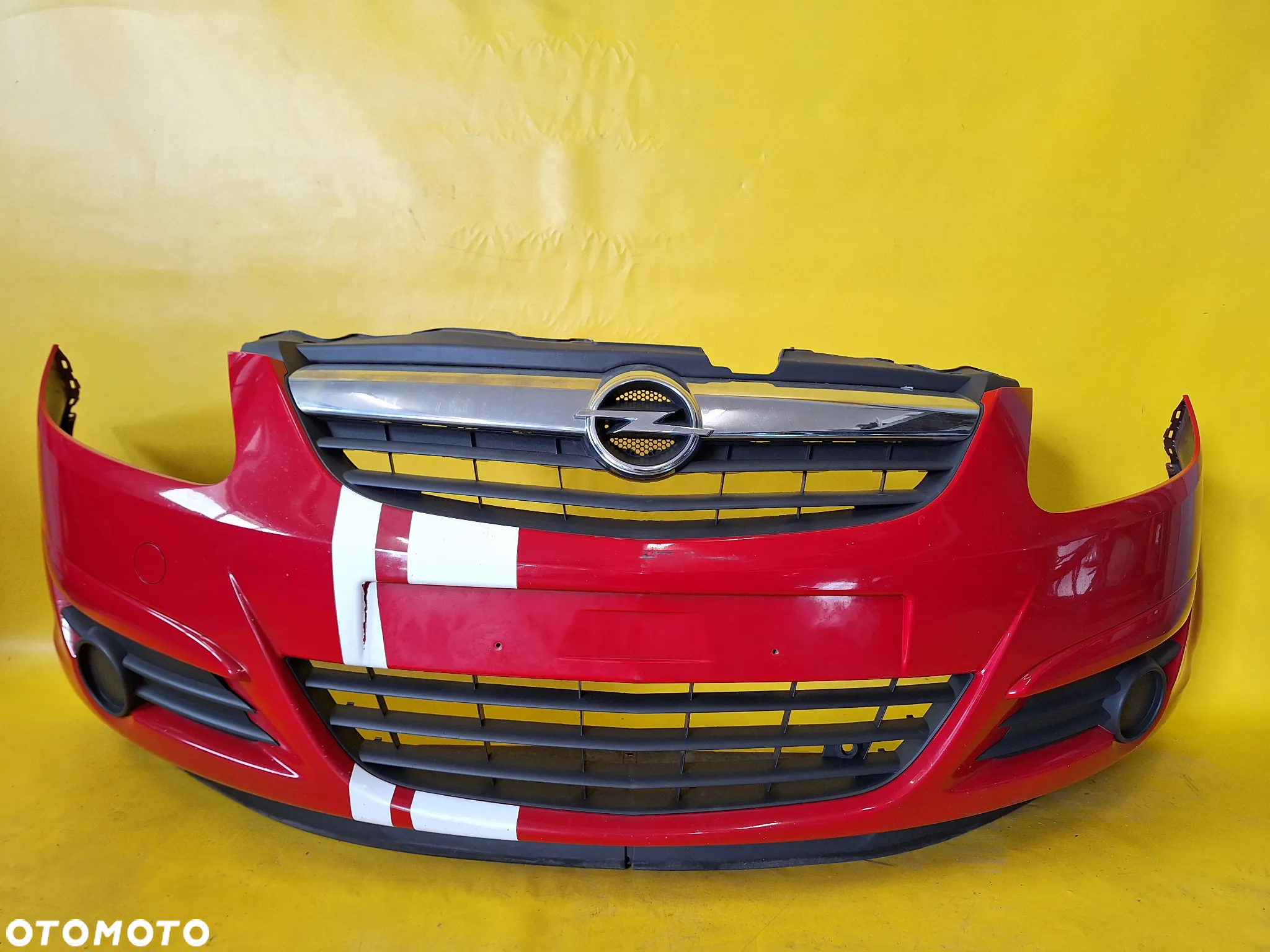 ZDERZAK PRZÓD PRZEDNI OPEL CORSA D 06-11 LAK:Z547 NR404 - 3