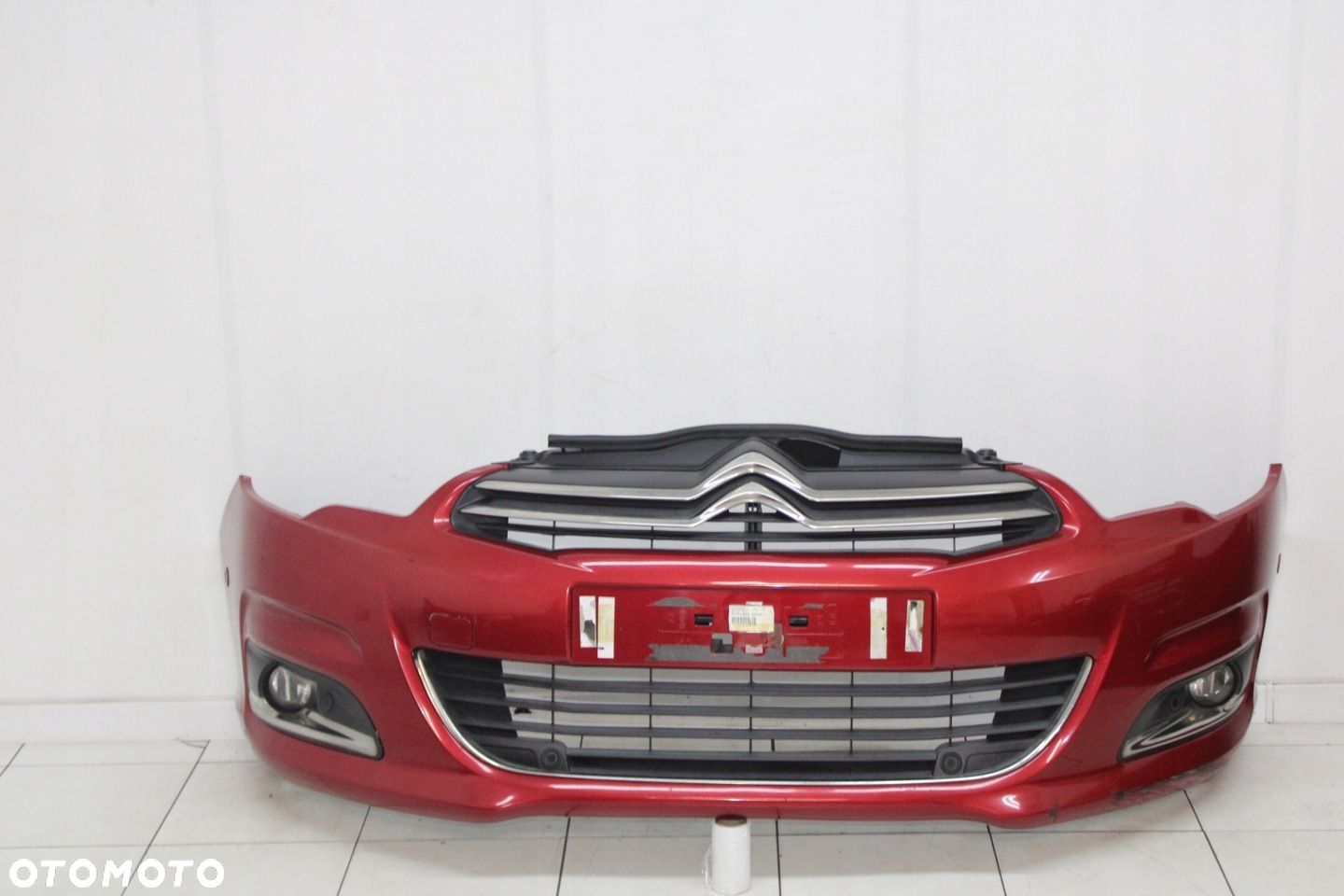 CITROEN C4 II B7 10R- ZDERZAK PRZÓD PRZEDNI LKR LKRD 6X PDC - 1