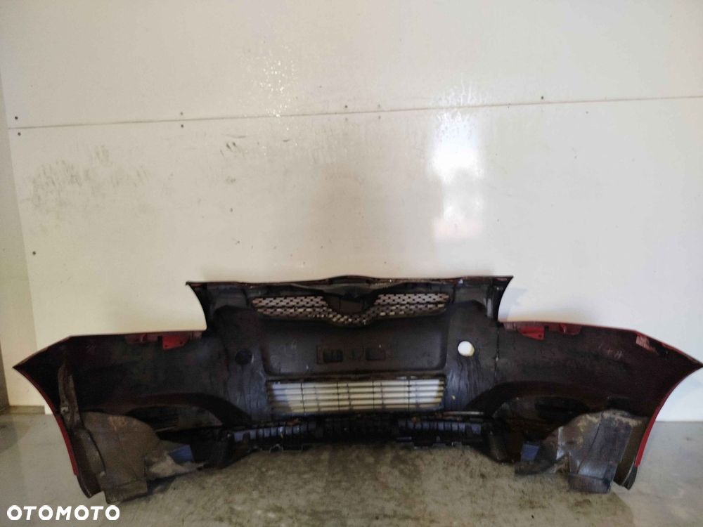 + ZDERZAK PRZÓD PRZEDNI DO TOYOTA AURIS I 1 3J6 CZERWONY - 5