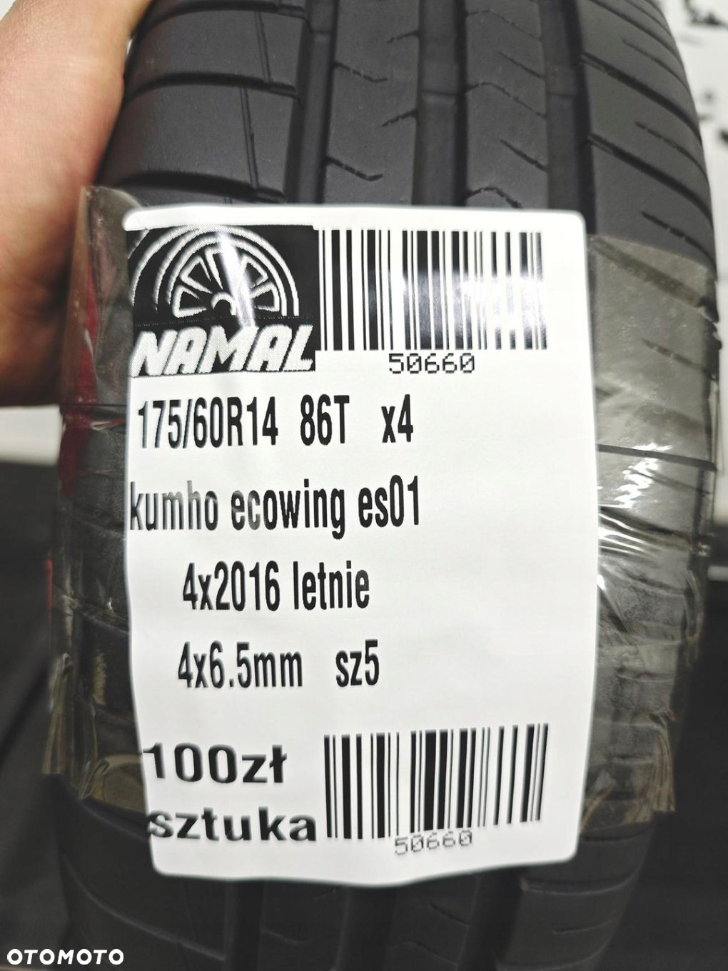 175/60r14 kumho 2016 letnie 6,5mm 50660 - 11