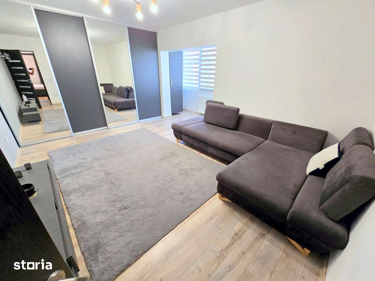 2 camere, decomandate, mobilat modern, in Marasti, pe strada Crinului — fotografia 1
