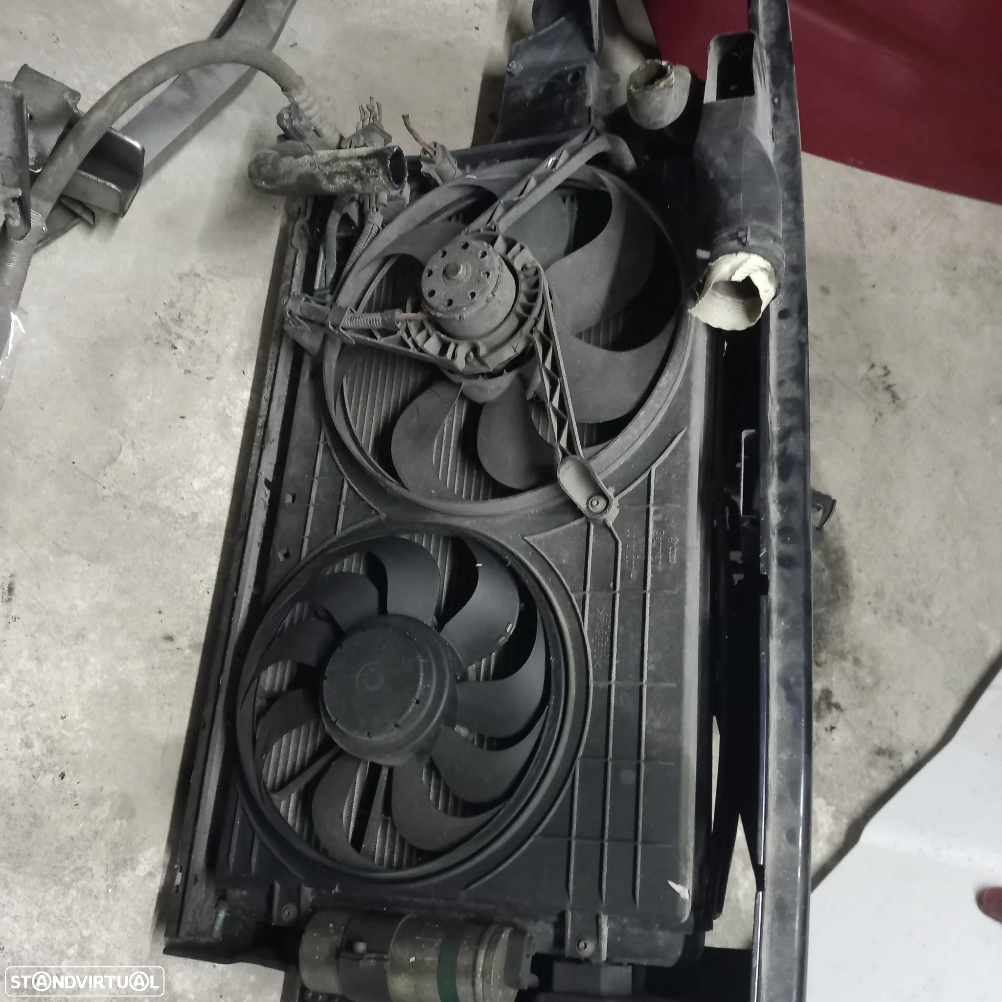 Frente chapa com radiadores e ventiladores seat leon tdi 110 cv - 4