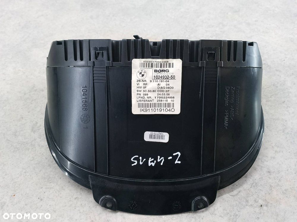 LICZNIK BMW 1 E87 1024932 9110191 1.6 16V 116i - 4