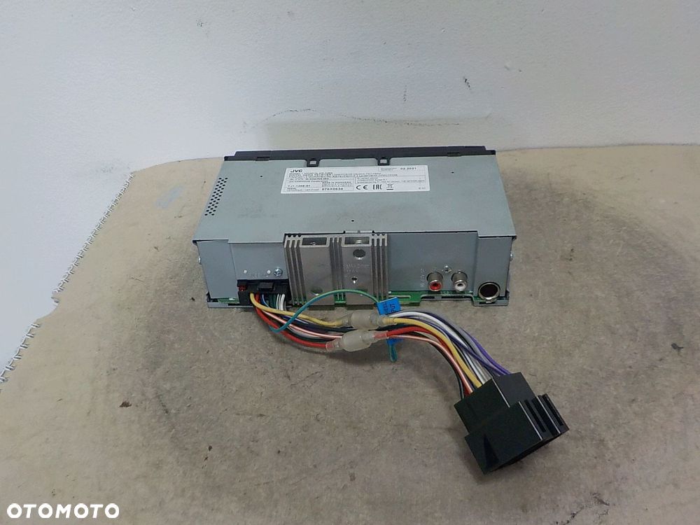 RADIO SAMOCHODOWE 1-DIN JVC KD-X262 AUX USB - 3