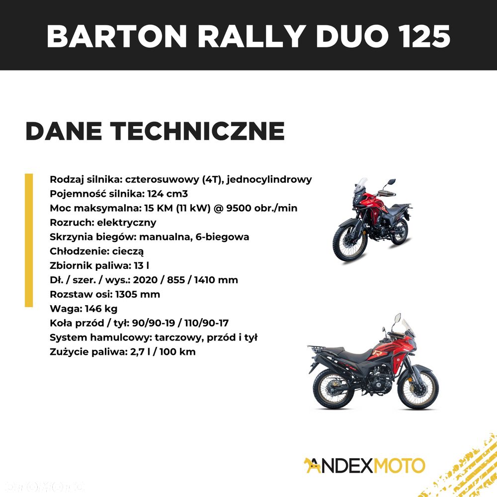 Barton Rally 125 DUO - 7