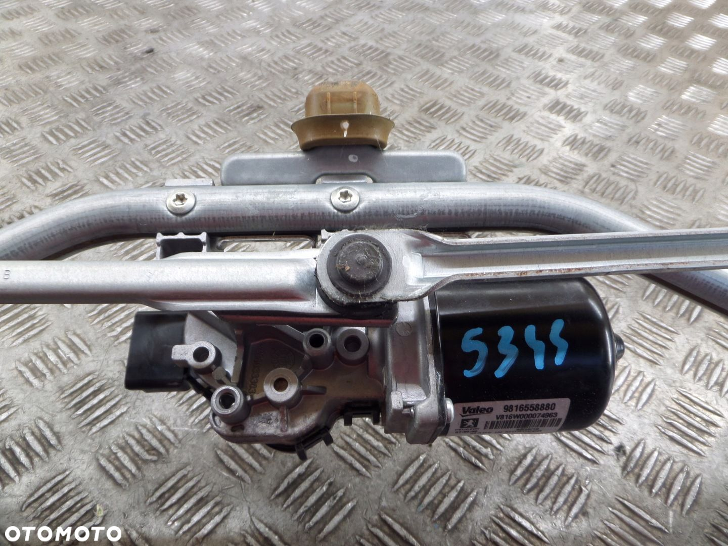 MECHANIZM WYCIERACZEK PRZÓD CITROEN BERLINGO IV PARTNER IV 9816558880 - 3