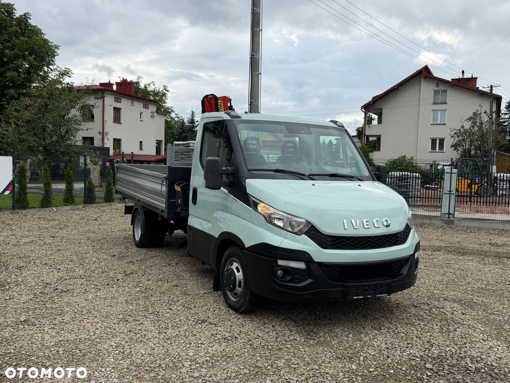 Iveco Daily 35c15 HDS 2t PALFINGER PC2700 wywrotka Igła - 25