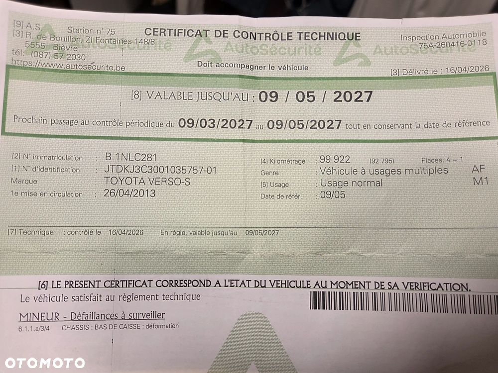 Toyota Verso S 1.33 VVT-i Life - 28