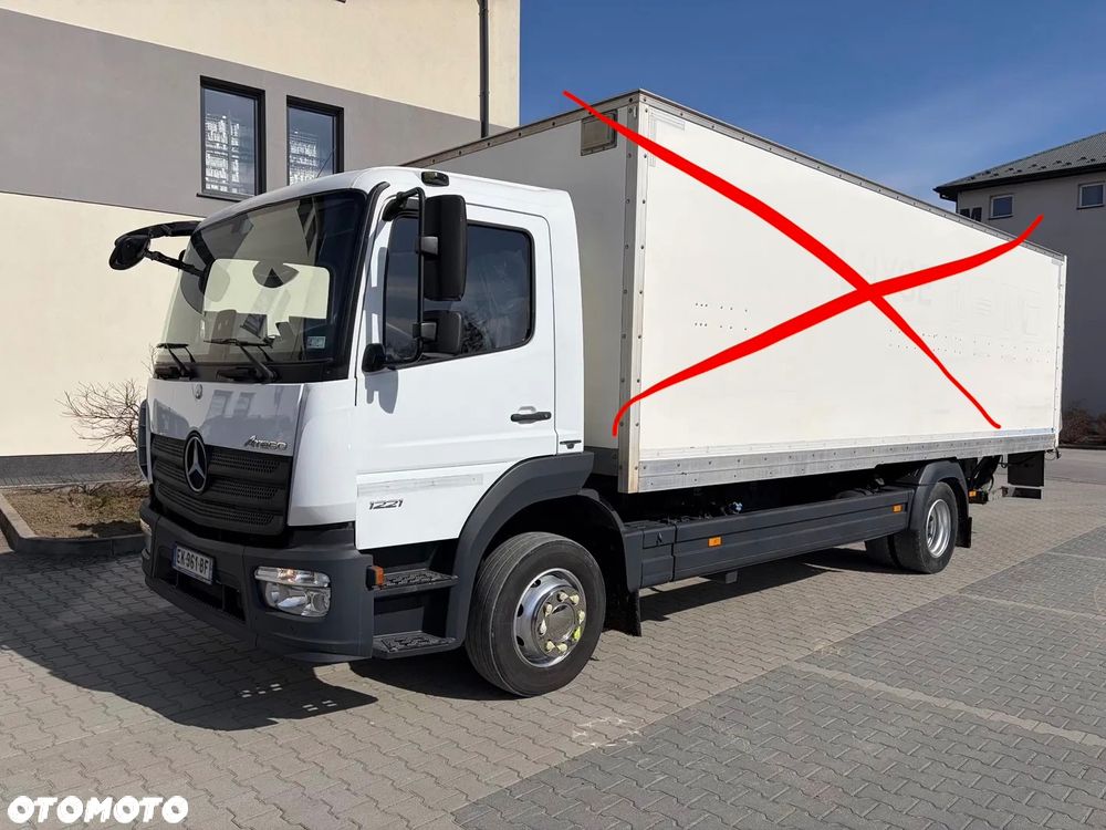 Mercedes-Benz Atego 1221 rama do zabudowy