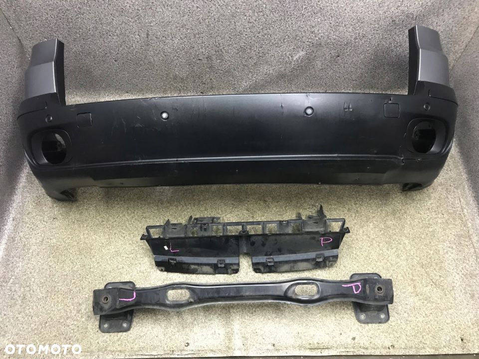 BMW X5 E70 zderzak belka tyl PDC A52/7 SPACEGRAU - 1