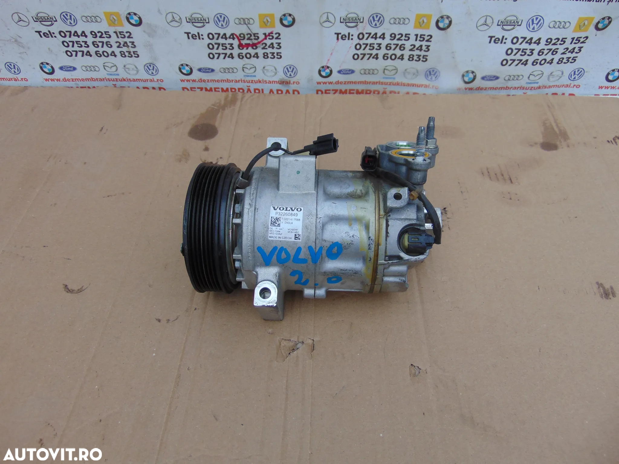 Compresor clima Volvo xc40 2.0 s60 v60 xc60 cod 32260849 - 3