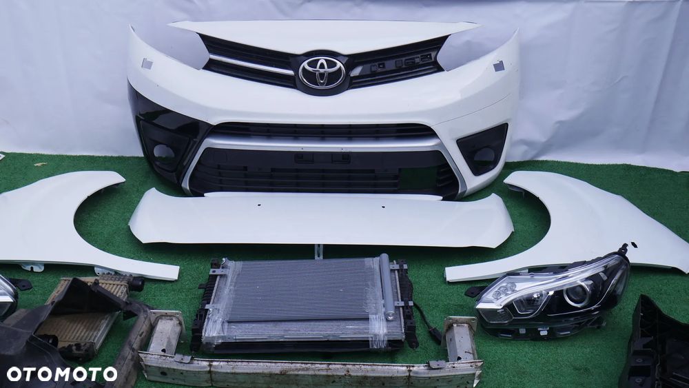 TOYOTA PROACE VERSO MASKA BŁOTNIKI LAMPY XENON ZDERZAK BELKA CHŁODNICE PAS PRZEDNI - 1