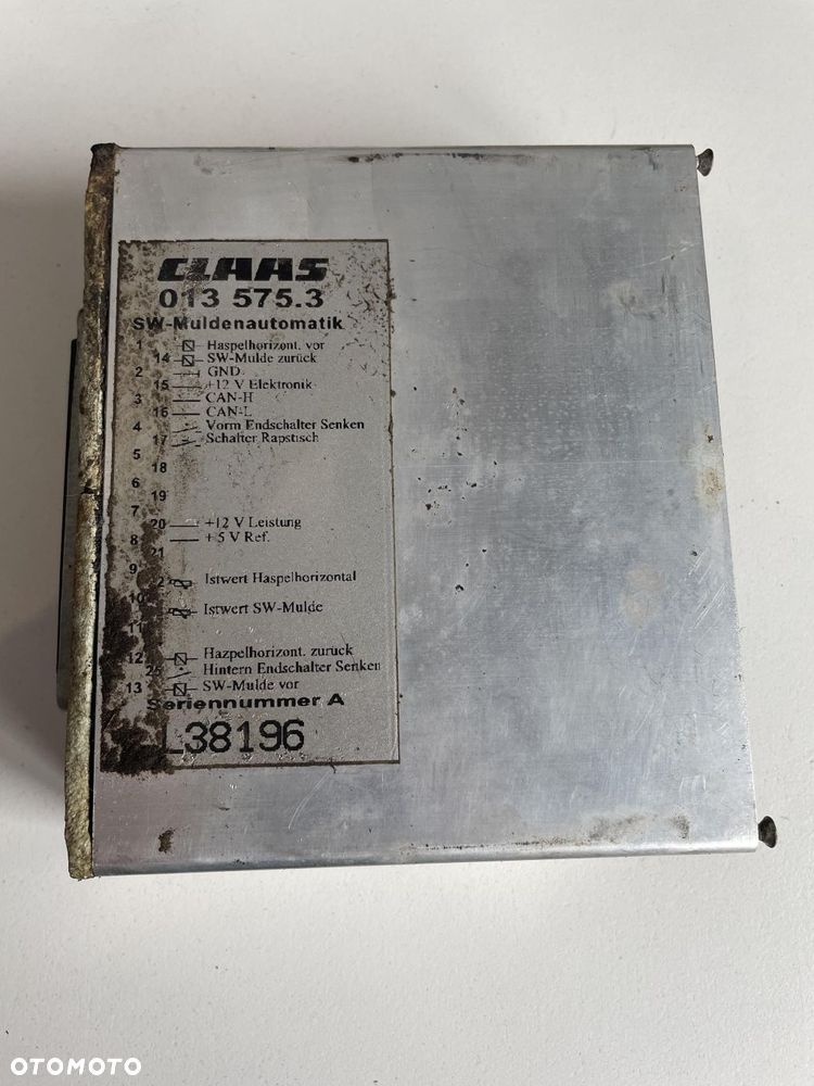 Claas Vario Heder - moduł Muldenautomatik 013575.3 - 1