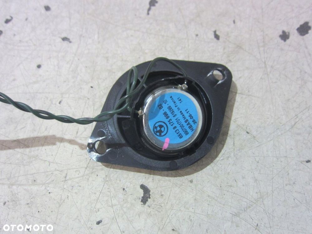 BMW F10 F11 F06 GŁÓŚNIK HIFI WYSOKOTONOWY 65139175696 9175696 - 4