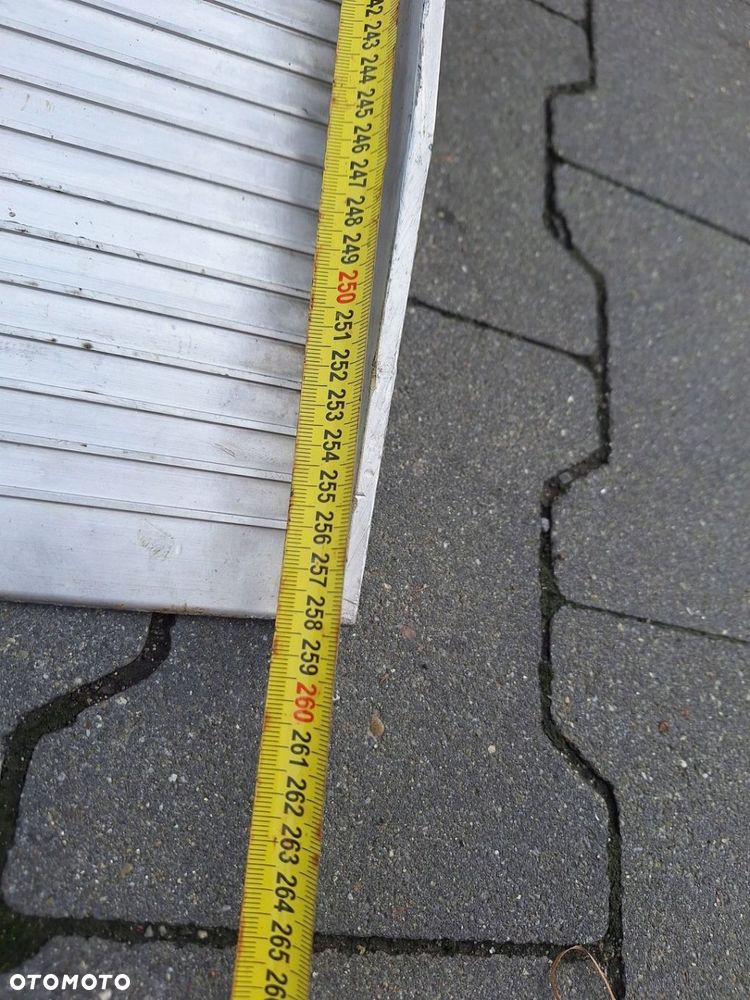 RAMPA ALUMINIOWA PODJAZD NAJAZD NA RENAULT CITROEN FIAT IVECO MERCEDES FORD - 9