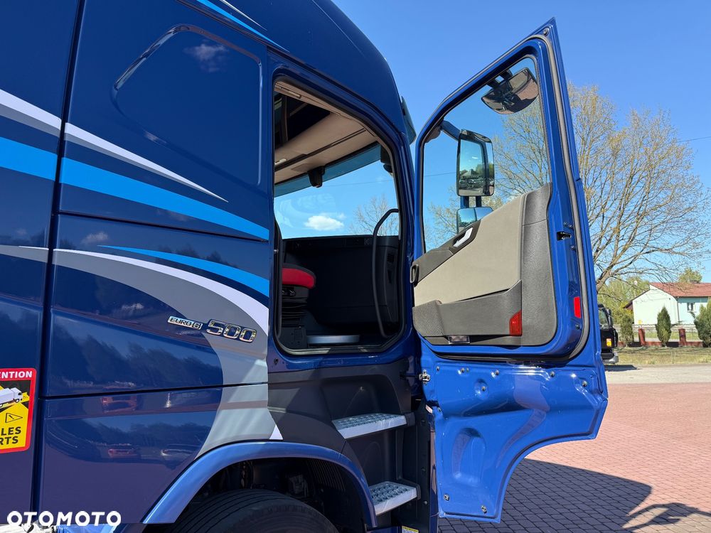 Volvo FH 500 *GLOBETROTTER* KLIMA POSTOJOWA* LODÓWKA* KOŁA 315/70-95%* ACC* Z FRANCJI - 22
