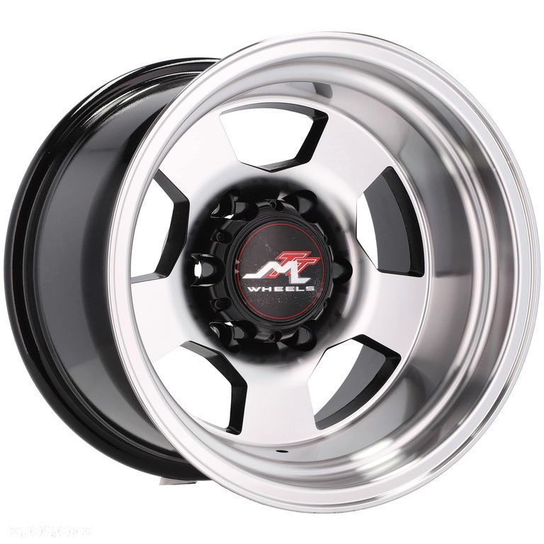 4x Felgi 15 6x139.7 Nissan Patrol Terrano Navara D22 m.in. do TOYOTA 4 Runner Hilux - BY472 - 3