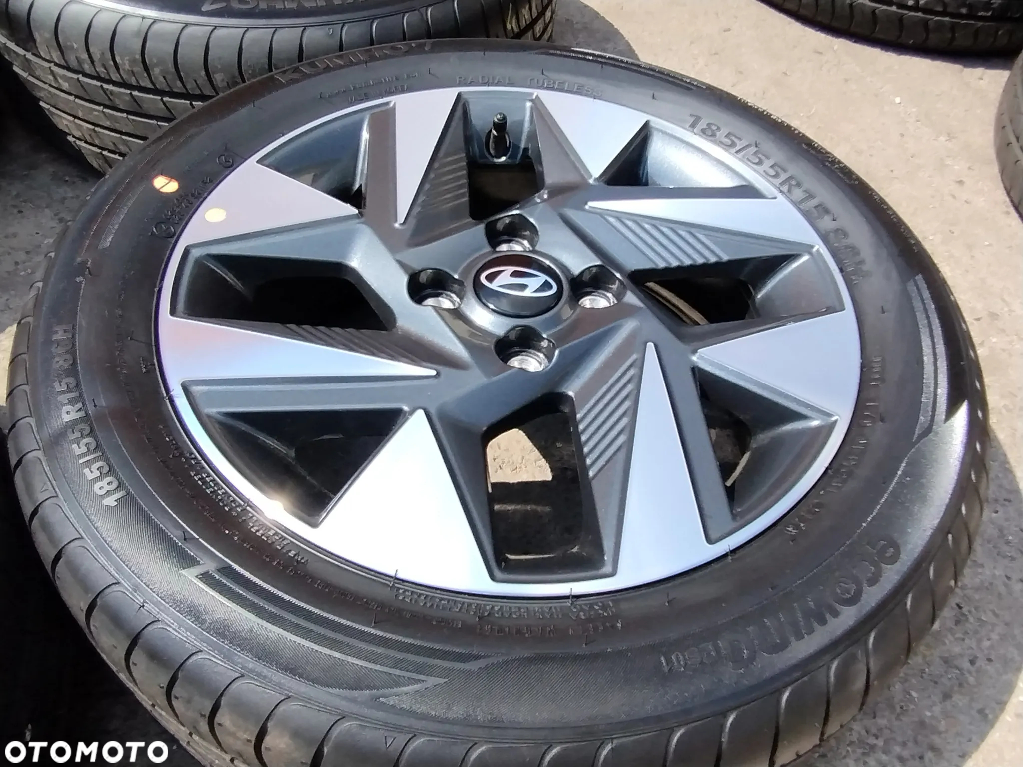 4x100 Felgi Aluminiowe Alufelgi 15 Koła Letnie Lato HYUNDAI ACCENT GETZ I10 KIA RIO PICANTO X CROSS Legnica ALU-RAD 185/55 23r. J.NOWE - 10