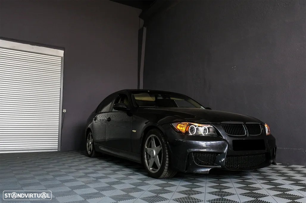 Faróis Bmw Série 3 E90 E91 (2005 a 2008) Look Xenon - 11