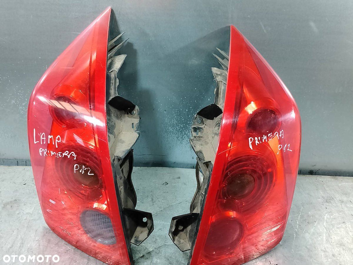 LAMPY TYŁ KOMPLET NISSAN PRIMERA P12 ( 03-07 ) 26555AU220 KOMBI - 1