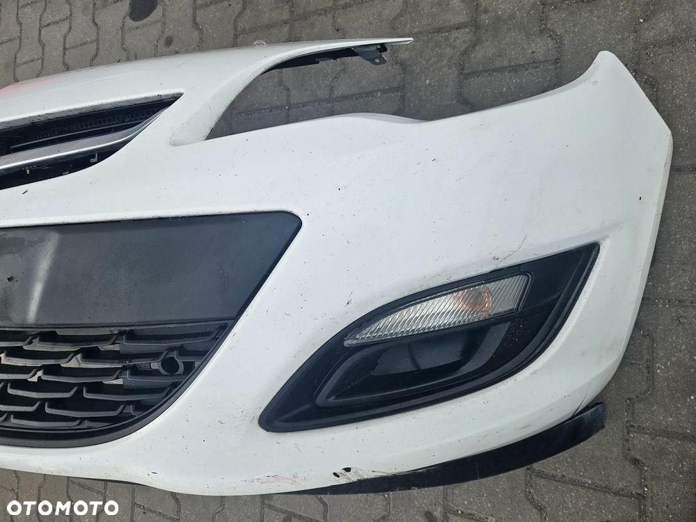 Opel Astra J IV zderzak przód przedni grill halogen Y40R - 3