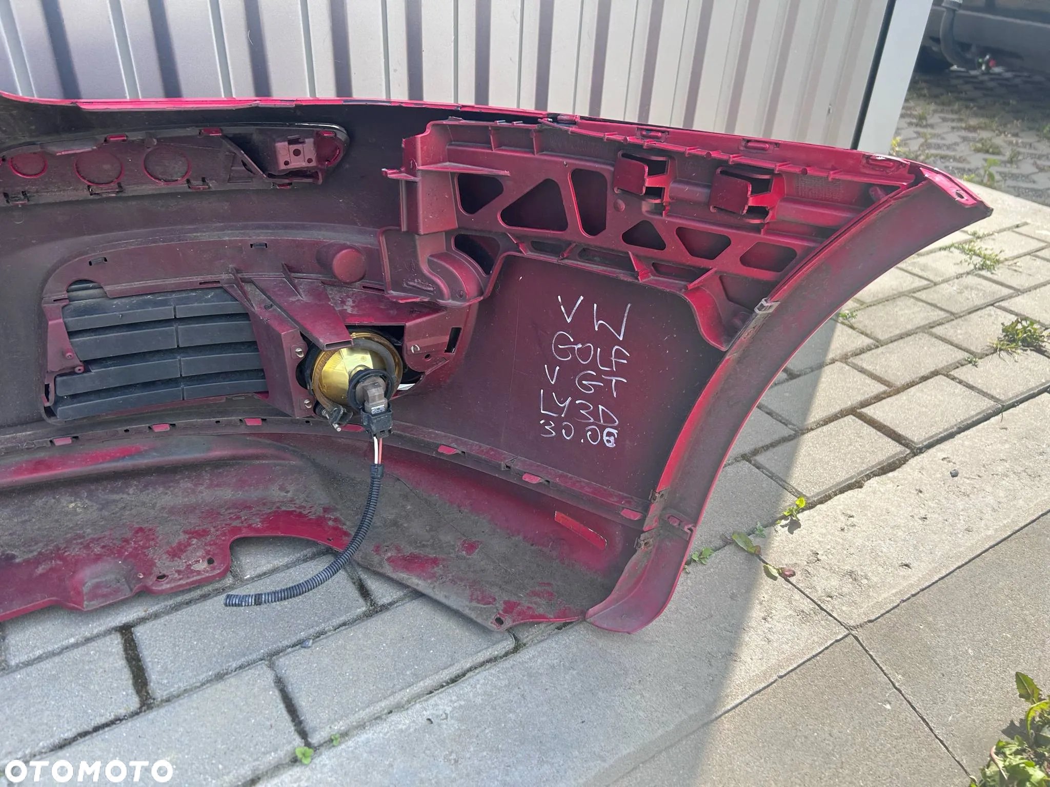 VW Golf V 3D GT Zderzak przód przedni kompletny LY3D - 5