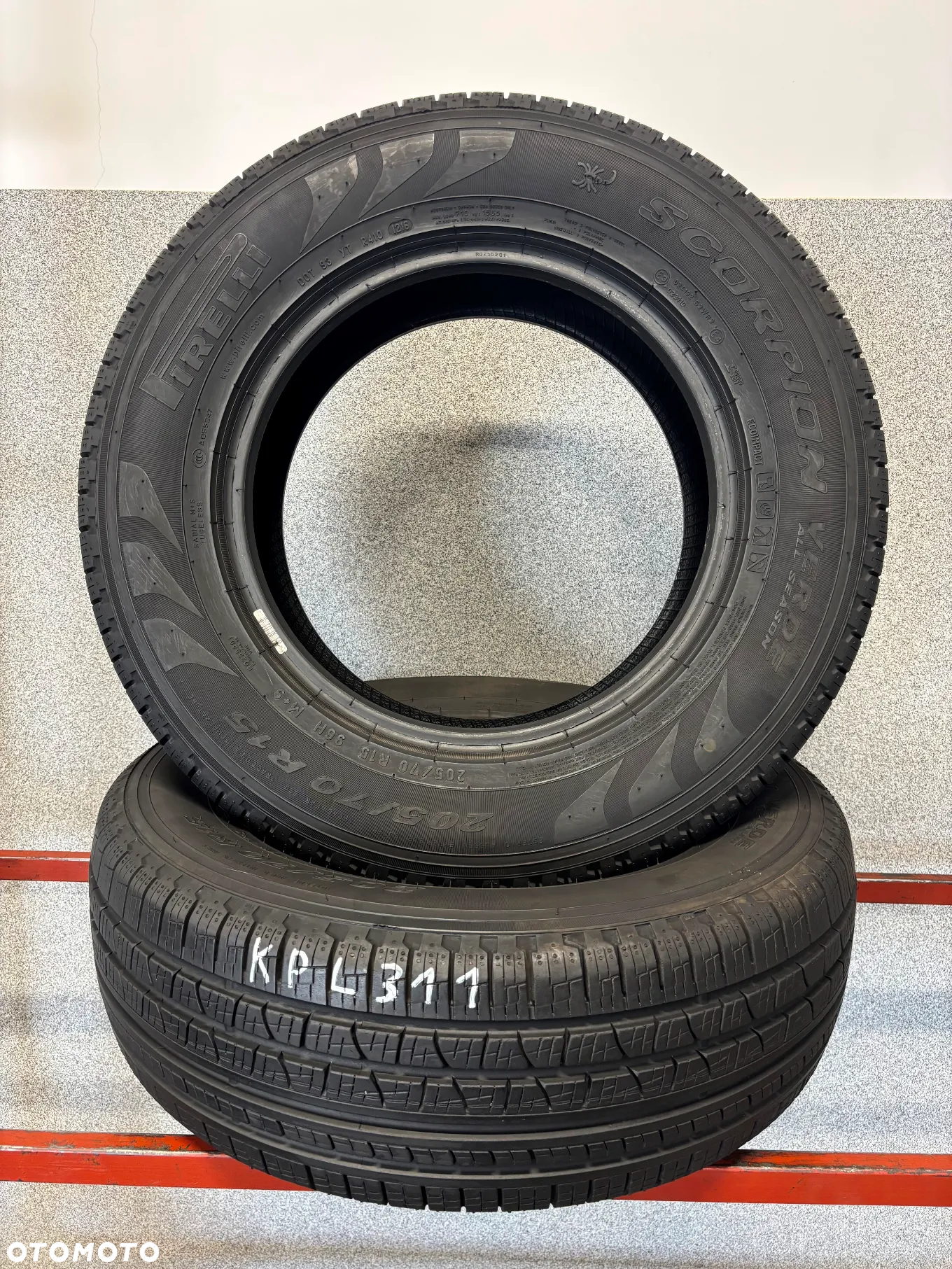 4 OPONY CAŁOROCZNE PIRELLI 205/70/15 96H  M+S - 6