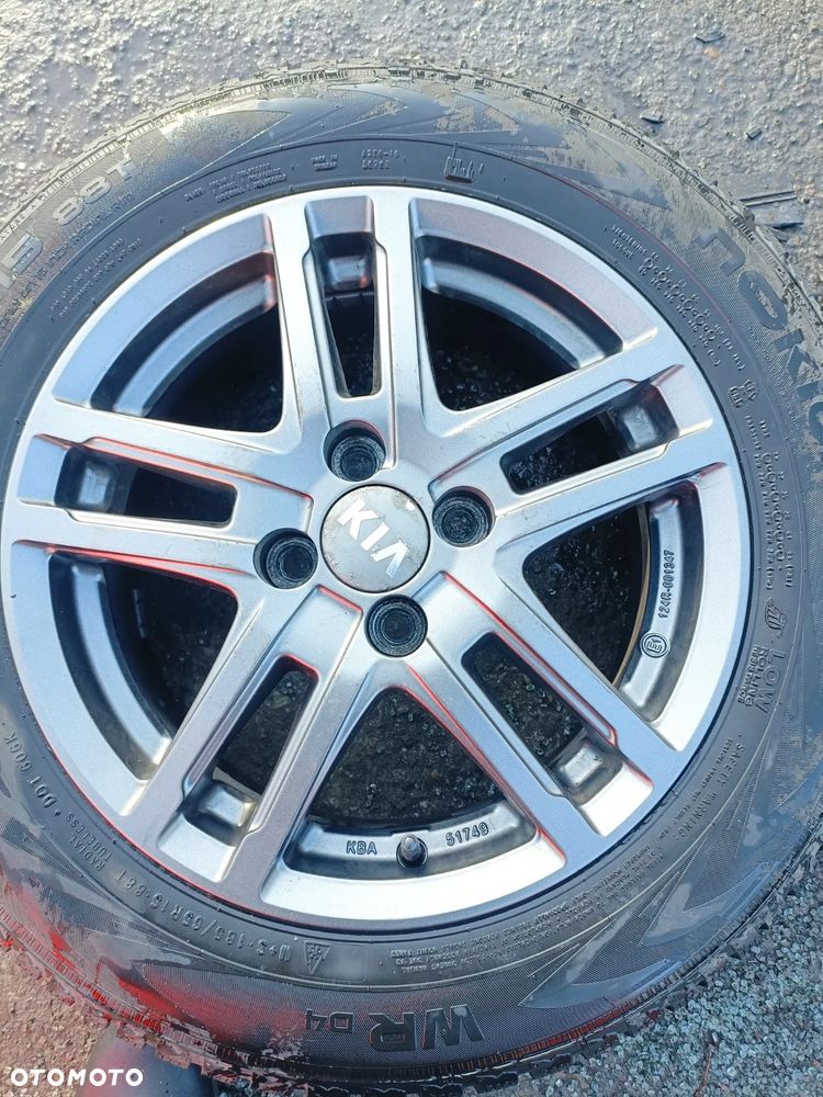 KIA RIO IV 16-20 2019 r. komplet 4 sztuki felgi alufelgi aluminiowe 15'' 15 ET 48  * - 14