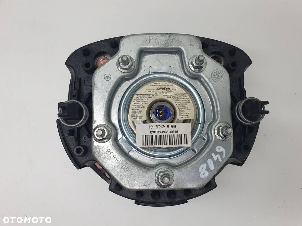 PODUSZKA POWIETRZNA KIEROWCY VW TOURAN I 1T0880201E - 4