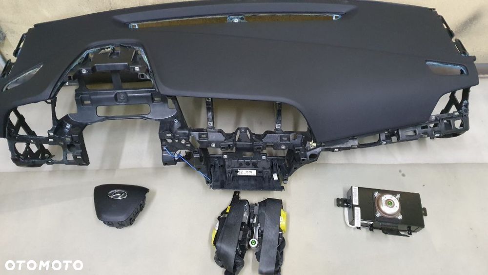 HYUNDAI  ELANTRA DESKA KONSOLA PODUSZKI PASY - 1