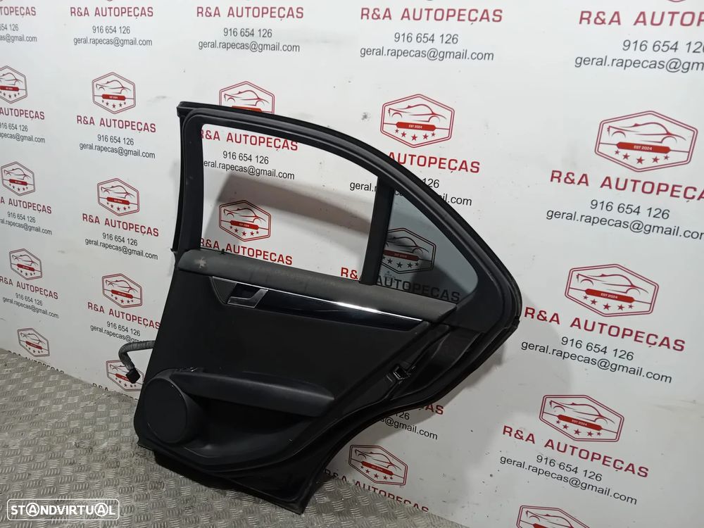 Porta Trás Traseira Direita Mercedes Class C W204 Sedan Carro Original - 5