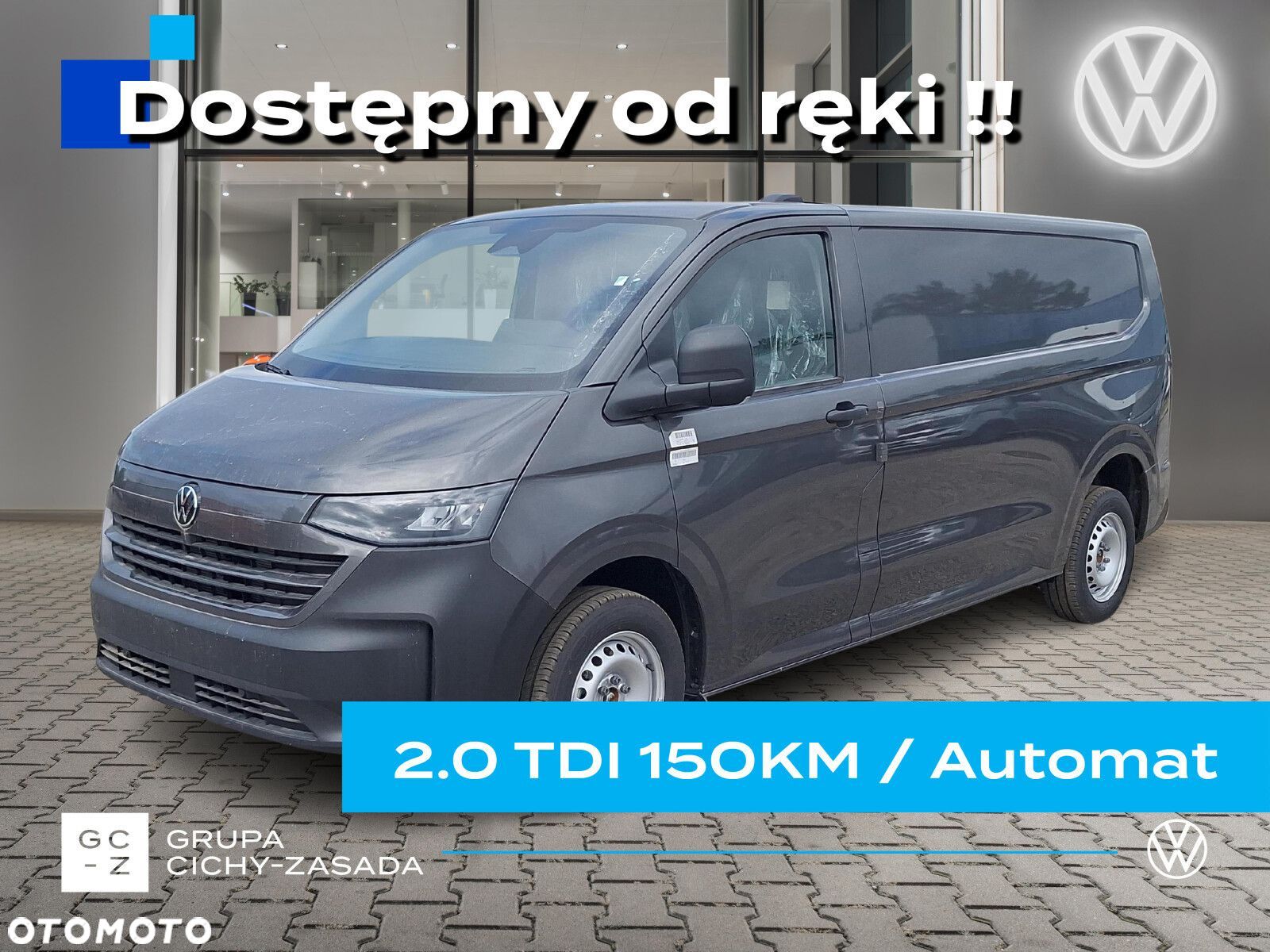 Volkswagen Transporter Furgon, 2,0TDI 150KM, 8-bieg. automatyczna, r.o ; 3500 mm - 1