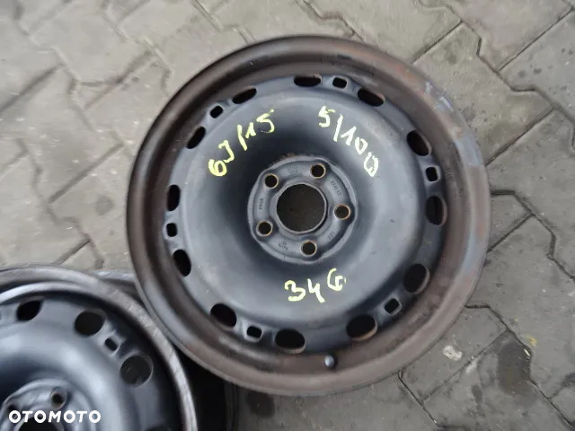 5x100x57 6Jx15 ET43 Audi Volkswagen Seat Skoda - 7