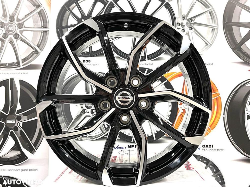 Jante Nissan Juke, Leaf, Pulsar, Murano, Qashqai, Xtrail, noi, 18 inch - 3