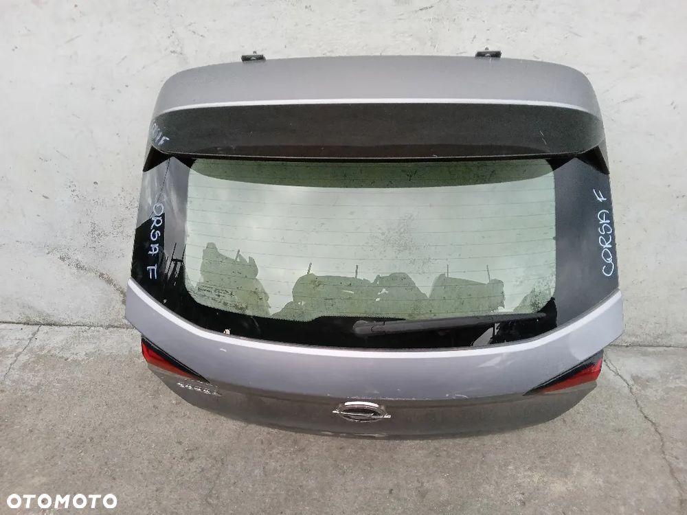 OPEL CORSA F 20- KLAPA TYLNA TYŁ BAGAŻNIKA - 1