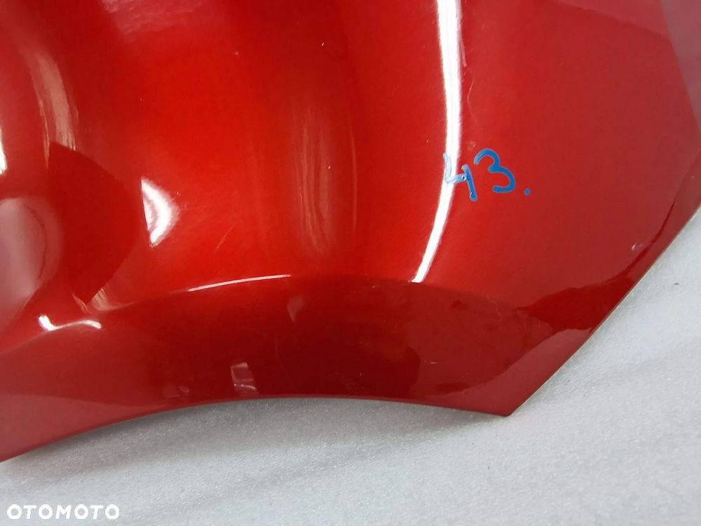 RENAULT KADJAR 14- BOCZNA CZĘŚĆ / NAROŻNIK PRAWY ZDERZAKA TYLNEGO , BORDO METALIK , NR 850164128R , NR AUKCJI BZ43 - 6