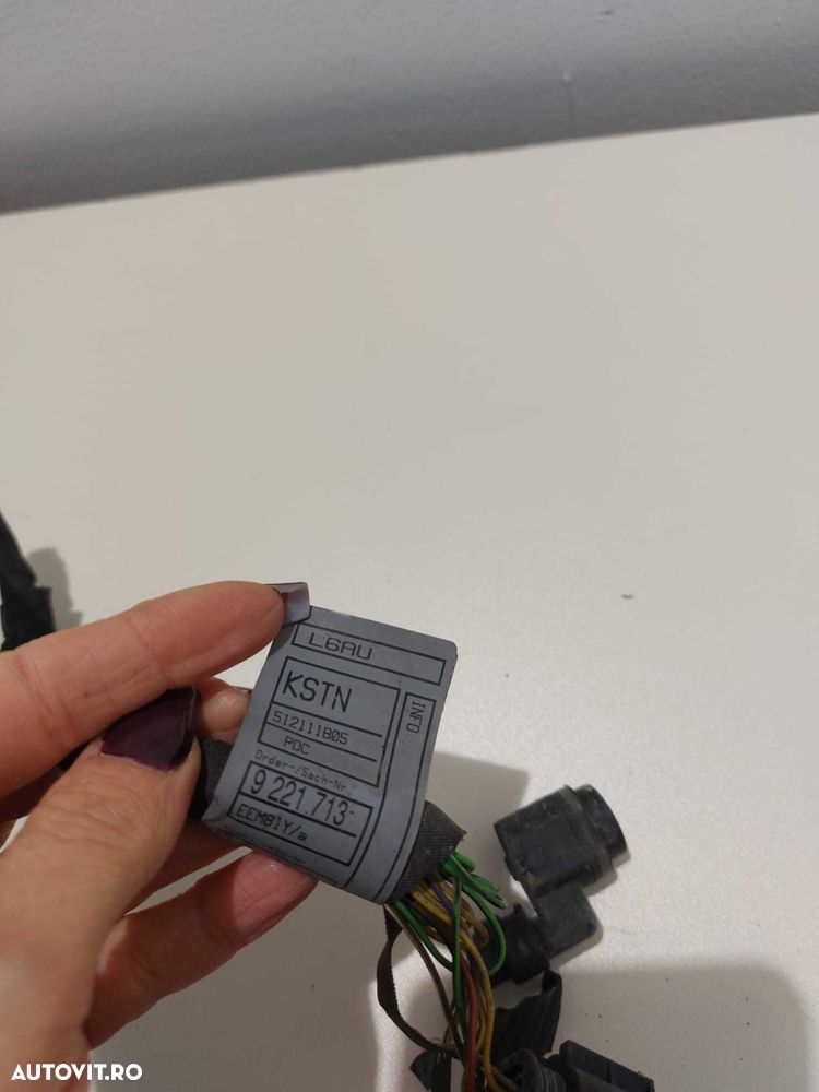 Instalatie senzori parcare ( cu tot cu senzori ),BMW seria 7 -F01-2010 - 3