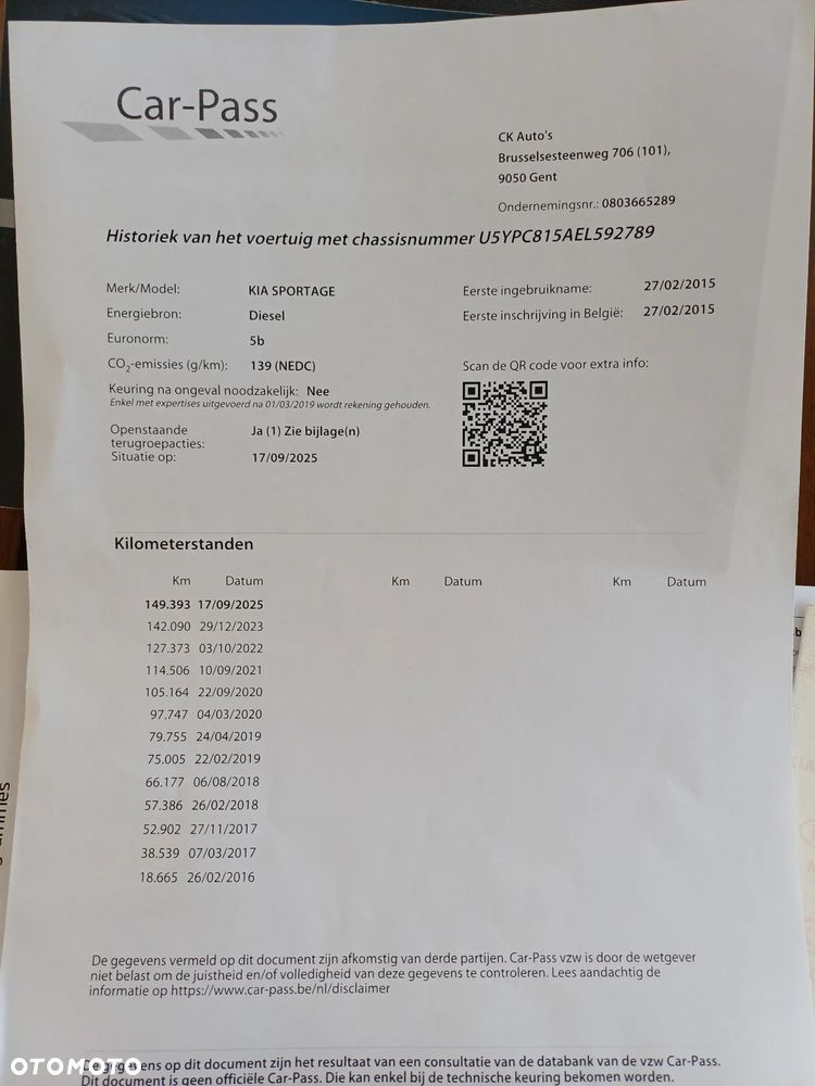 Kia Sportage 1.7 CRDI 2WD Spirit - 7