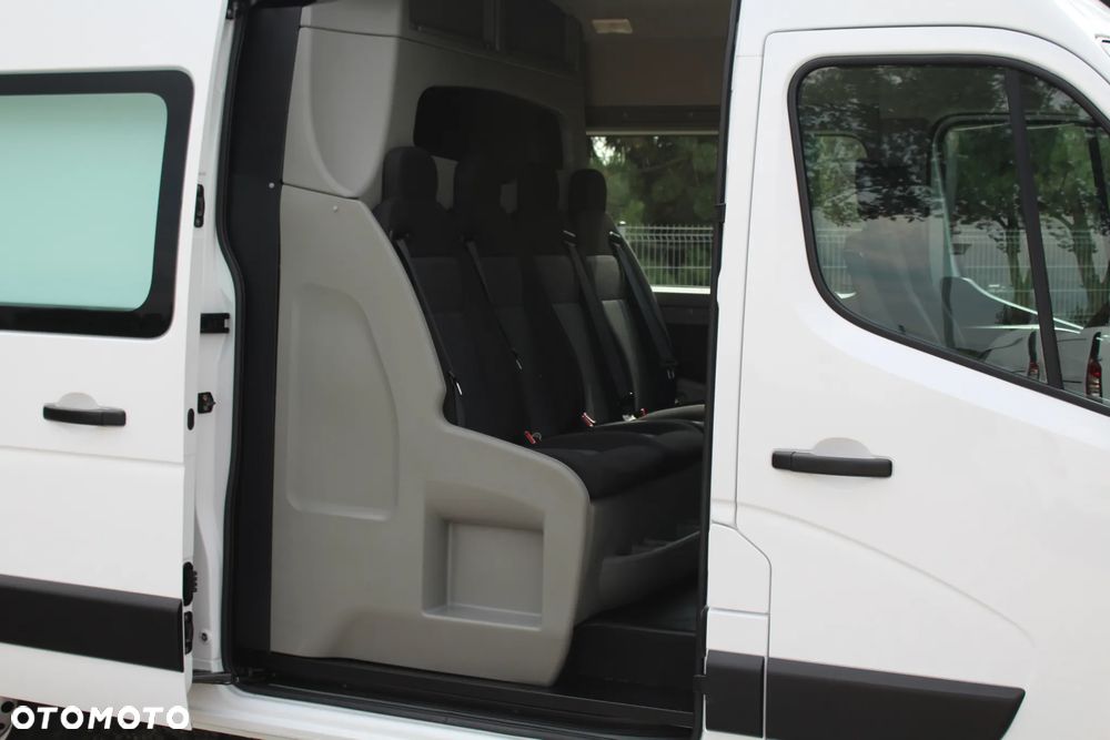 Renault Master L2H2 2.3dCi 135KM/ BRYGADÓWKA/DOKA 6-CIO OSOBOWA/ HAK/ KLIMA/ TEMPOMAT/ SALON POLSKA/ PIERWSZY WŁAŚCICIEL/ FV 23%/ BARDZO ZADBANY !!! - 10