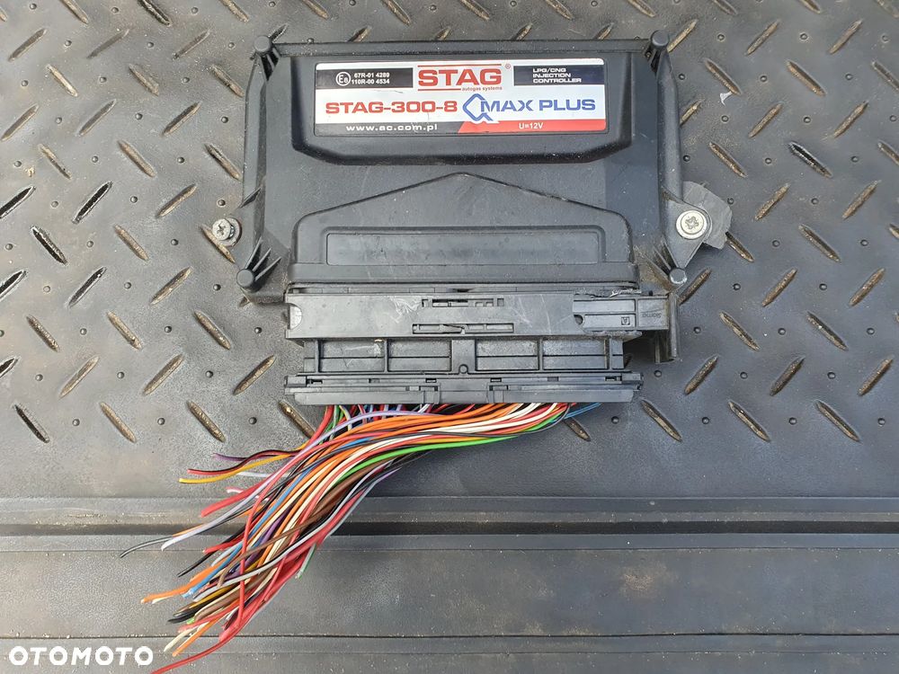 KOMPUTER STEROWNIK GAZU LPG 67R-014289 110R-004534 STAG-300-8 QMAX PLUS 8-CYL - 2