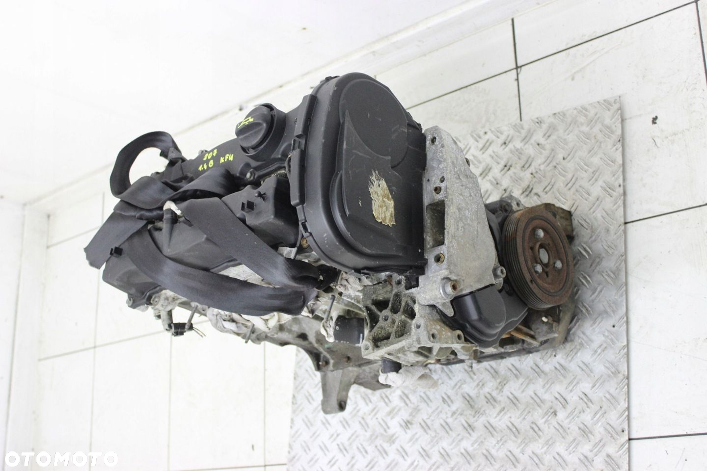 SILNIK SŁUPEK CITROEN C4 PEUGEOT 308 207 1.4 B 16V KFU - 4